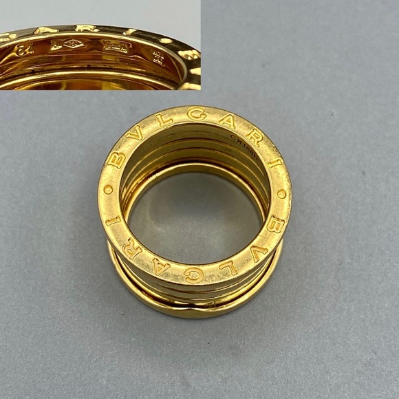 SOLD. Bvlgari Bzero 5Band 18k yellow Gold - Picture 4 of 9